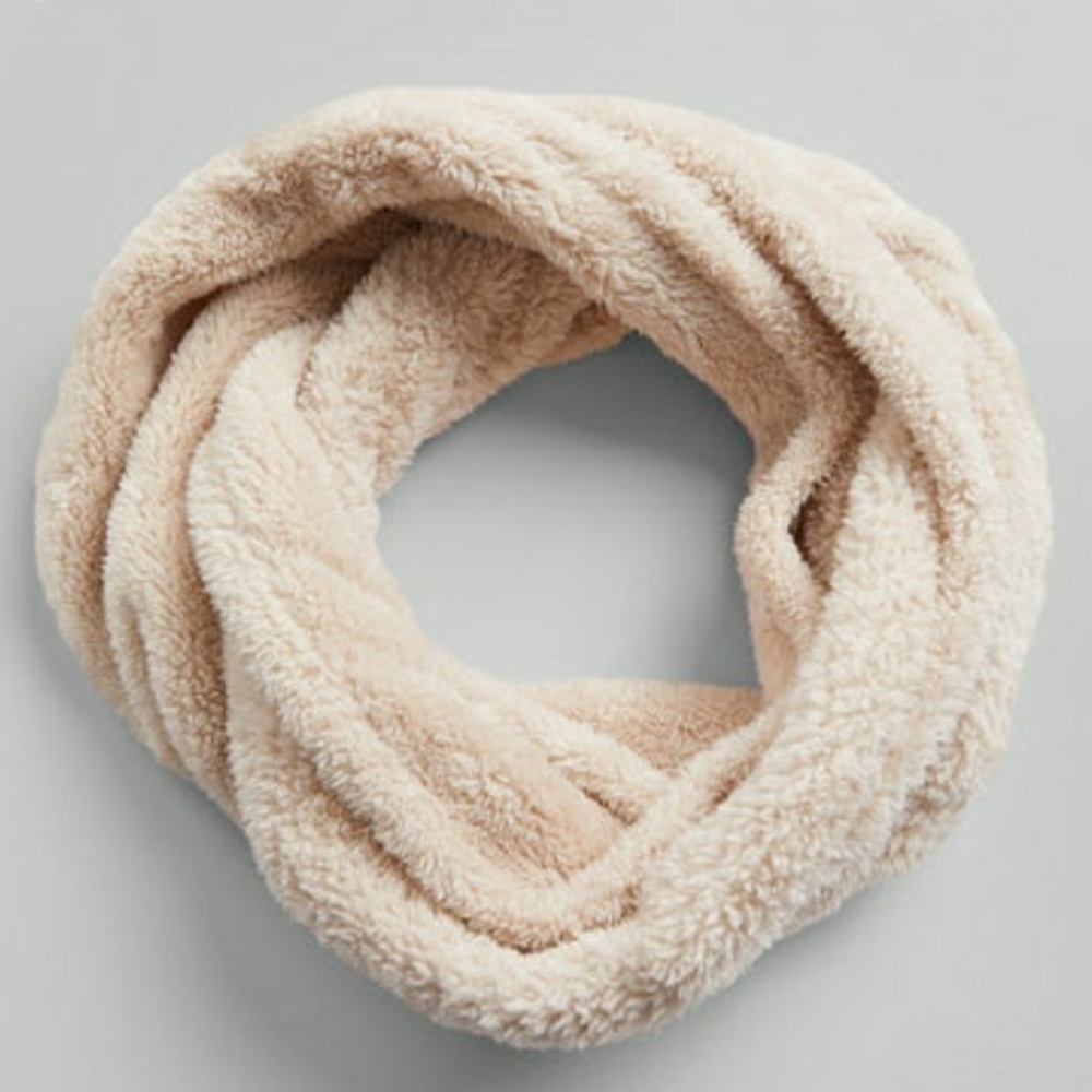 32° Degrees Faux Double Sided Plush Sherpa Infinity Warm Winter Long Scarf OS - Picture 13 of 15